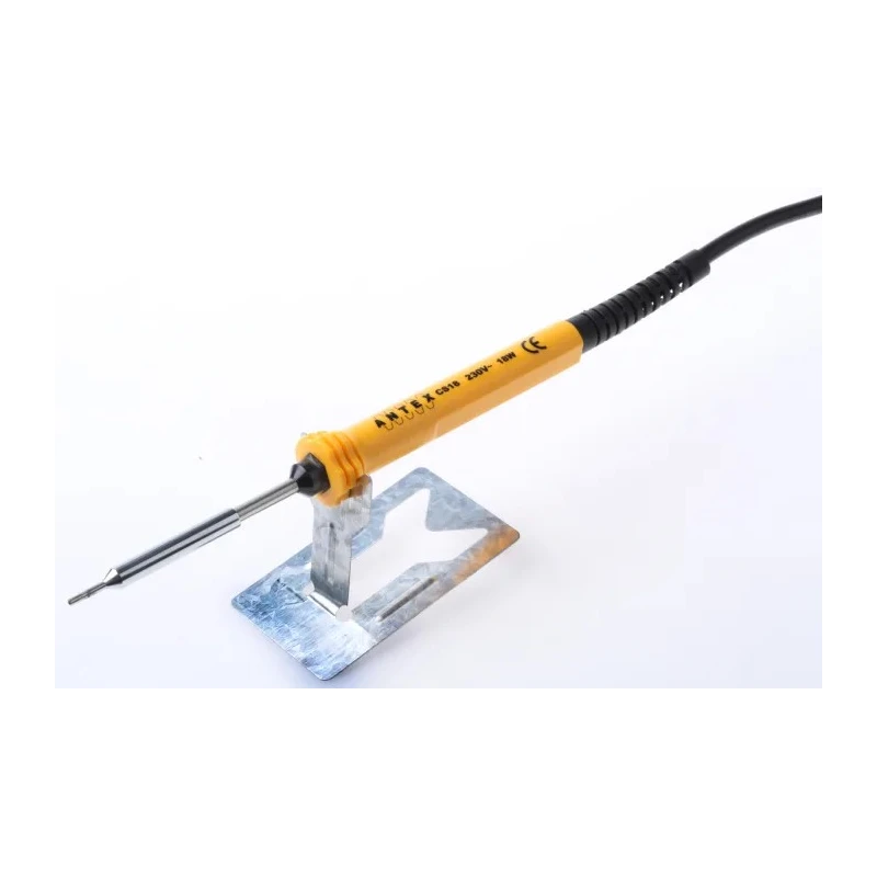 Antex Electronics Electric Soldering Iron 230V 18W with 390°C Thermally Balanced Tip S473470