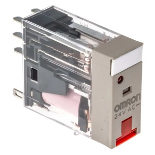 Omron Power Relay 24V AC Coil 5A Switching Current DPDT G2R-2-SNI 24VAC (S)