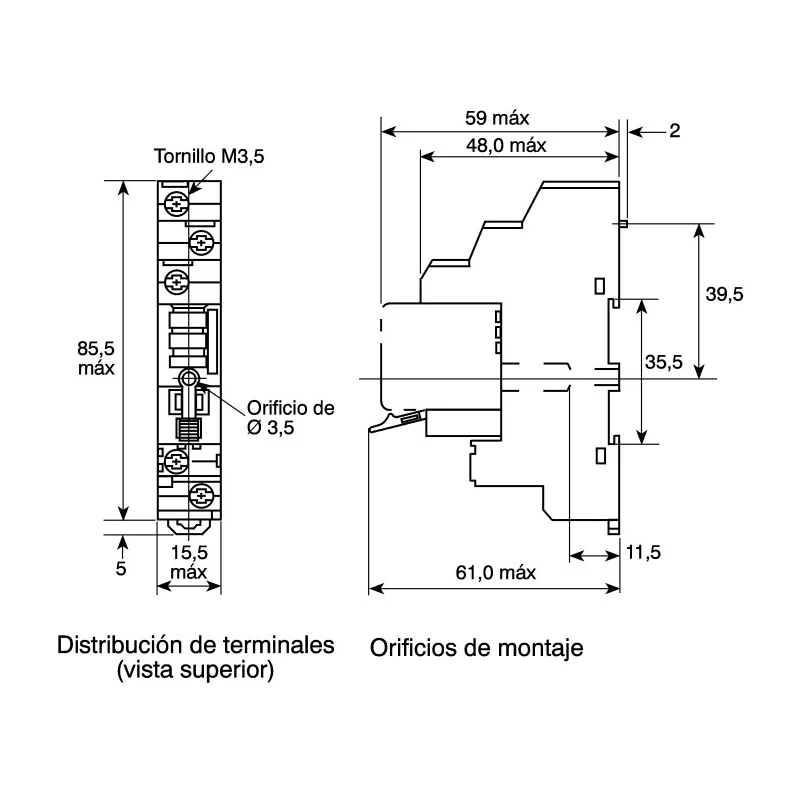 Omron Busbar Bridge for G2R-SD, G2R-SN, G2R-SND, G2R-SNDI, G2R-SNI Automation Devices G78-16-P2RF-E