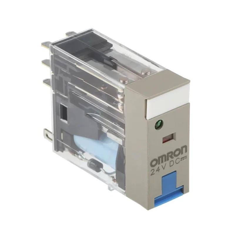 Omron Power Relay, 24V dc Coil, 5A Switching Current, DPDT, PCB Pin Terminal G2R-2-SNDI 24VDC (S)