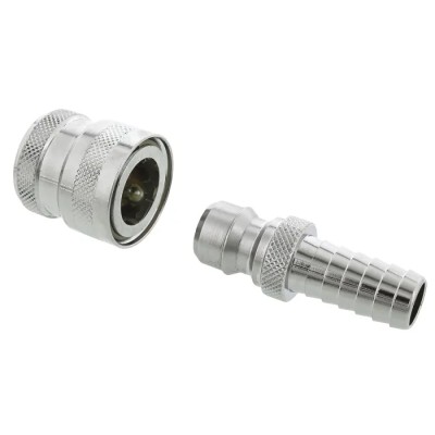 Nito Brass Hose Connector 12.7 mm ID, BSP 1/2 in, 25 Bar Maximum Operating Pressure 53506A3