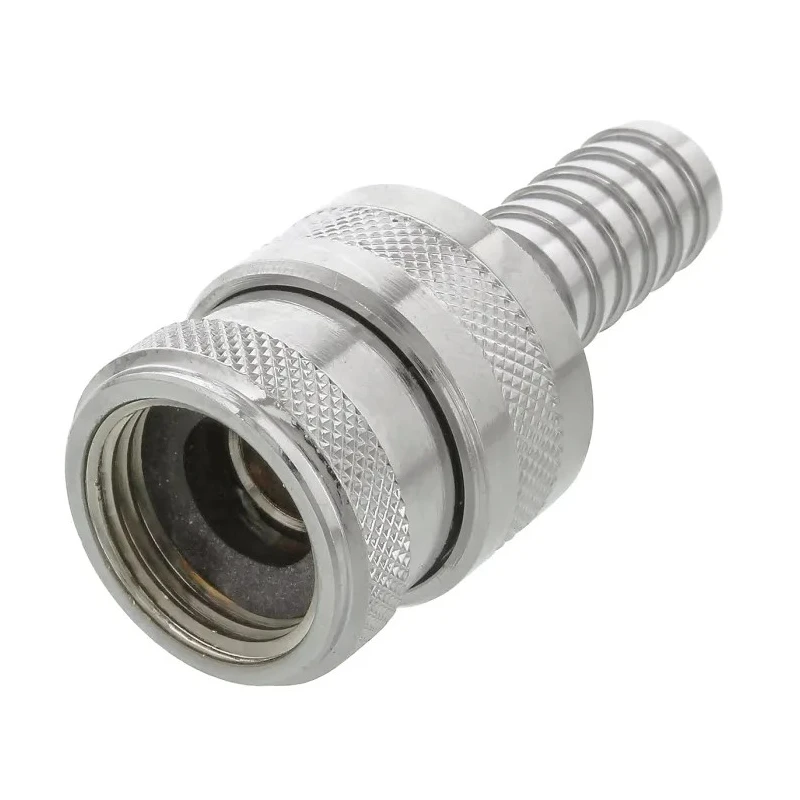 Nito Brass Hose Connector 12.7 mm ID, BSP 1/2 in, 25 Bar Maximum Operating Pressure 53506A3