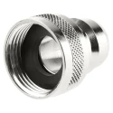 Nito Brass Hose Connector 19.05 mm ID, Female BSP 3/4 in Thread, 25 Bar Pressure, Temperature Range -30°C to 80°C 63610A3