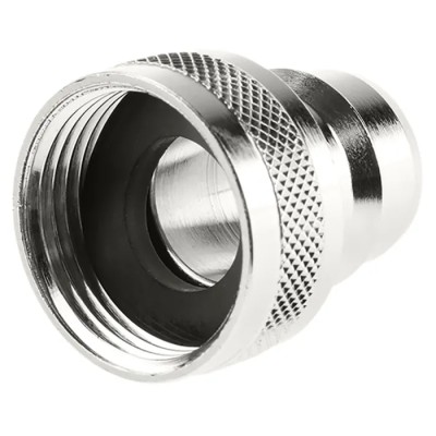 Nito Brass Hose Connector 19.05 mm ID, Female BSP 3/4 in Thread, 25 Bar Pressure, Temperature Range -30°C to 80°C 63610A3