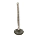 Nu-Tech Engineering M16 70 mm Dia. Adjustable Foot, Nickel Plated Steel, 1500 kg Static Load Capacity, 10 ° Tilt A090/004