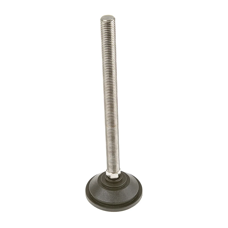 Nu-Tech Engineering M16 70 mm Dia. Adjustable Foot, Nickel Plated Steel, 1500 kg Static Load Capacity, 10 ° Tilt A090/004
