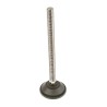 Nu-Tech Engineering M16 70 mm Dia. Adjustable Foot, Nickel Plated Steel, 1500 kg Static Load Capacity, 10 ° Tilt A090/004