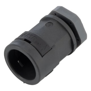 PMA Cable Conduit Fitting 12 mm Nominal Size Polyamide 6 Grey IP66 IP Rating SVND-M162GT