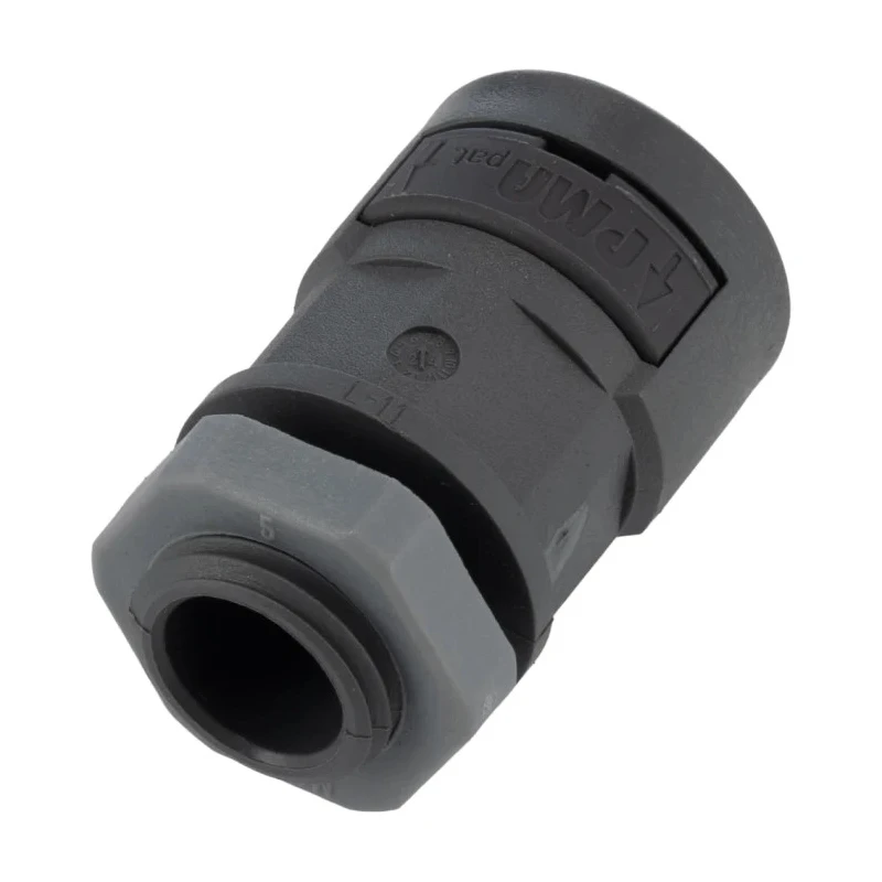 PMA Cable Conduit Fitting 12 mm Nominal Size Polyamide 6 Grey IP66 IP Rating SVND-M162GT