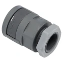 PMA Cable Conduit Fitting, 23 mm Nominal Size, M25 Thread, Polyamide 6 Material, Grey Colour, IP66 Rating SVND-M253GT