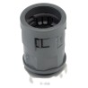 PMA Cable Conduit Fitting 17 mm Nominal Size, M20 Thread, Polyamide 6 Material, Grey Color, IP66 Rated SVND-M207GT