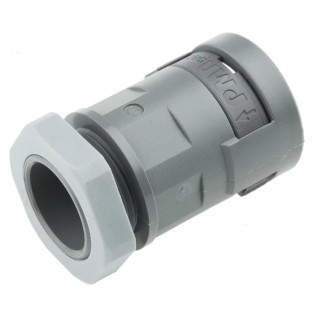 PMA Cable Conduit Fitting Grey Polyamide 6 17 mm Nominal Size PG16 Thread IP66 SVND-P167GT-8