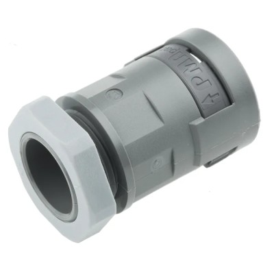 PMA Cable Conduit Fitting Grey Polyamide 6 17 mm Nominal Size PG16 Thread IP66 SVND-P167GT-8