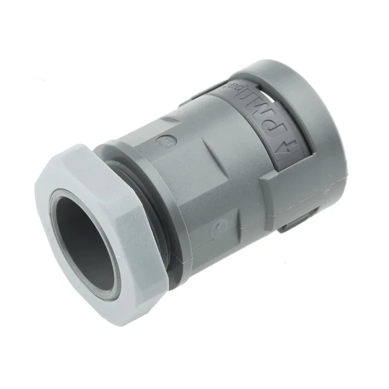 PMA Cable Conduit Fitting Grey Polyamide 6 17 mm Nominal Size PG16 Thread IP66 SVND-P167GT-8