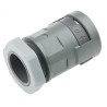 PMA Cable Conduit Fitting Grey Polyamide 6 17 mm Nominal Size PG16 Thread IP66 SVND-P167GT-8