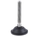 Nu-Tech Engineering M12 55 mm Diameter Stainless Steel Adjustable Foot, 600 kg Static Load Capacity, 10 ° Tilt Angle A095/029