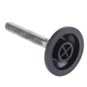 Nu-Tech Engineering M12 55 mm Diameter Stainless Steel Adjustable Foot, 600 kg Static Load Capacity, 10 ° Tilt Angle A095/029
