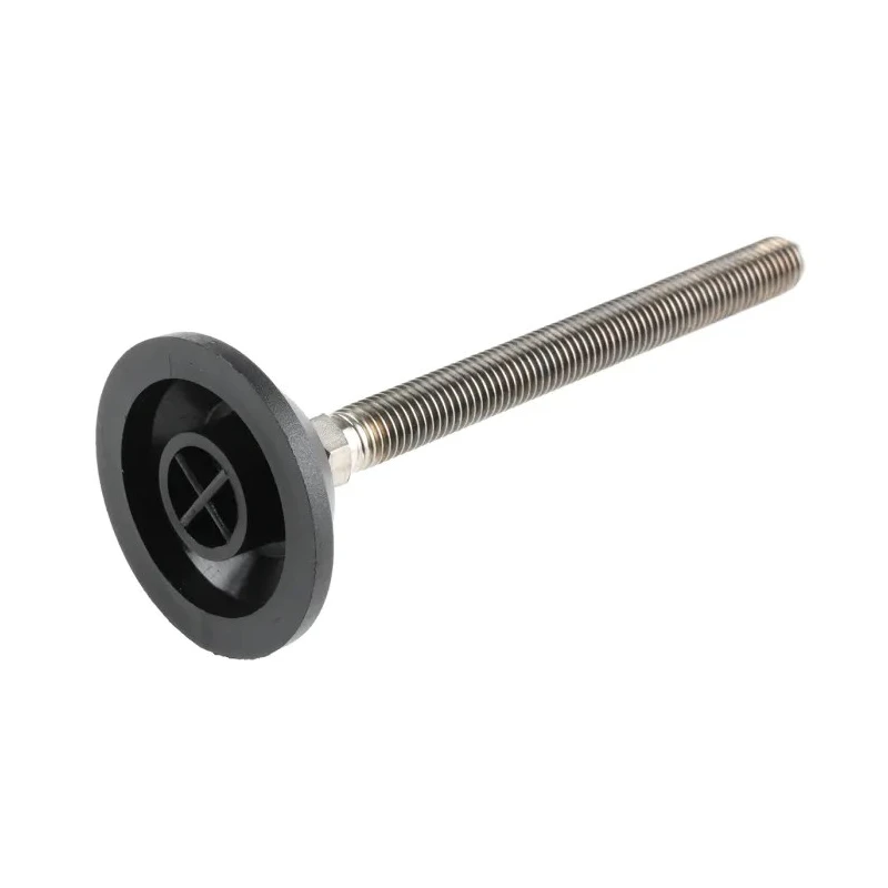 Nu-Tech Engineering M12 55 mm Diameter Stainless Steel Adjustable Foot with 600 kg Static Load Capacity and 10 ° A095/030