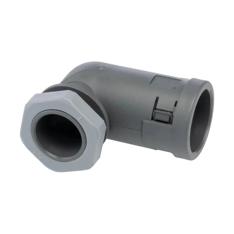 PMA Cable Conduit Fitting 17 mm Nominal Size PG16 Thread Polyamide 6 Grey IP66 SVWD-P167GT