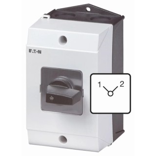 Eaton 3-Pole Surface Isolator Switch 260A, IP65, 13 kW, Screw Terminal, Black Handle 