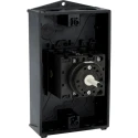Eaton 6-Pole Surface Mount Isolator Switch IP65 260A 15kW Red Handle T3-4 Series 