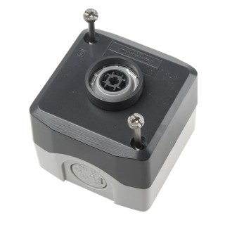 Schneider Electric Spring Return Enclosed Push Button SPST Red Polycarbonate IP66 IP67 IP69 XALD112