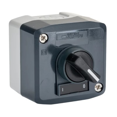 Schneider Electric Start-Stop Control Station Switch, SPST, Polycarbonate Enclosure, IP67/IP66/IP69K, 1 Cutout XALD134