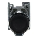 Schneider Electric Harmony XB4 Series Panel Mount Push Button Switch, Spring Return, 22 mm Cutout, SPST, Black LED XB4BA21