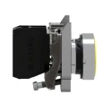 Schneider Electric Harmony XB4 Series Push Button Switch, Spring Return, Panel Mount, 22 mm Cutout, SPST Contact XB4BA51
