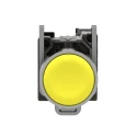 Schneider Electric Harmony XB4 Series Push Button Switch, Spring Return, Panel Mount, 22 mm Cutout, SPST Contact XB4BA51