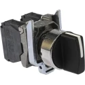 Schneider Electric Knob Selector Switch 2 NO Contact Configuration 22 mm Cutout Diameter 3 Positions Harmony XB4 XB4BD53