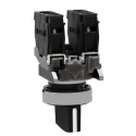 Schneider Electric Knob Selector Switch 2 NO Contact Configuration 22 mm Cutout Diameter 3 Positions Harmony XB4 XB4BD53