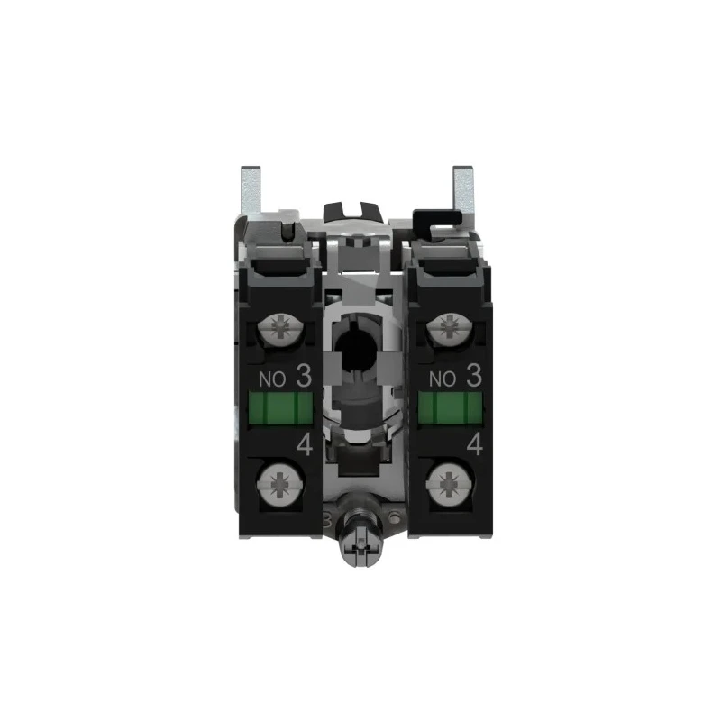 Schneider Electric Knob Selector Switch 2 NO Contact Configuration 22 mm Cutout Diameter 3 Positions Harmony XB4 XB4BD53