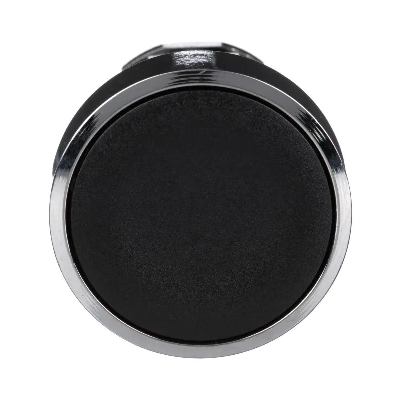 Schneider Electric Harmony XB4 Series Black Metal Spring Return Push Button Head 22 mm Cutout ZB4BA2