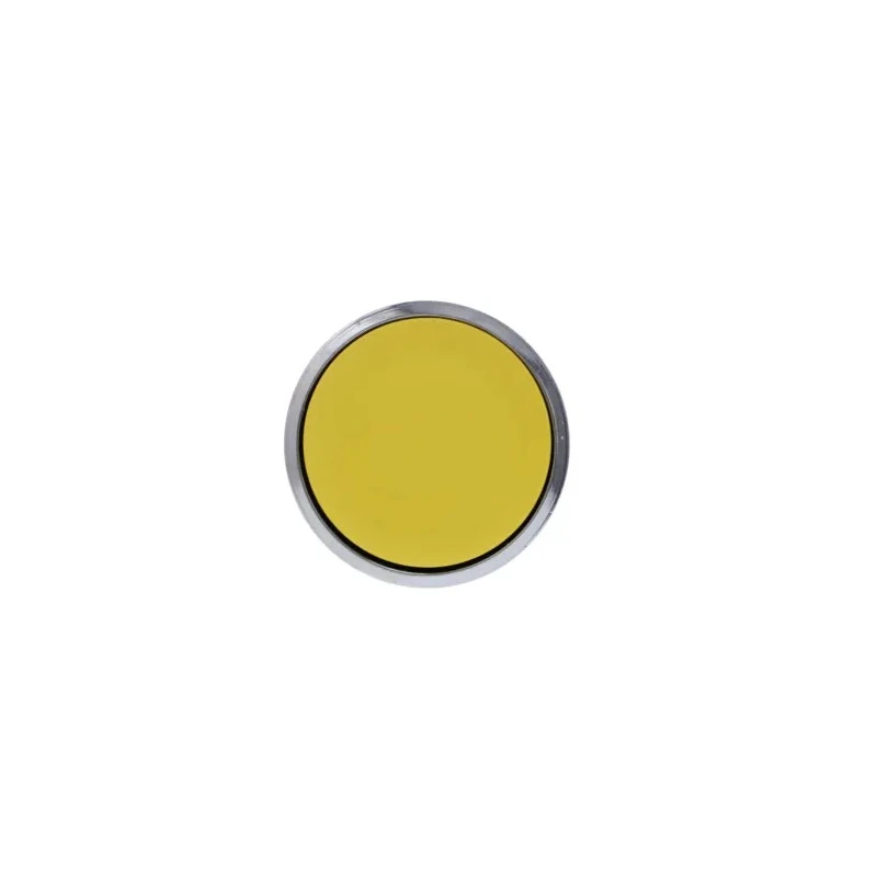Schneider Electric Harmony XB4 Series Yellow Momentary Metal Push Button Head, 22 mm Cutout, IP67, IP69K, IP66 ZB4BA5