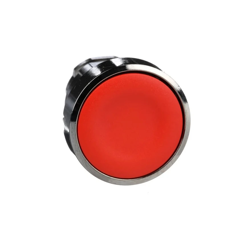 Schneider Electric Harmony XB4 Series Red Spring Return Push Button Head 22mm Cutout Diameter IP66 IP67 IP69 IP69K ZB4BA4