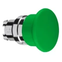 Schneider Electric Harmony XB4 Series Green Momentary Push Button Head, 22 mm Cutout, Metal, IP69K, IP66 ZB4BC3