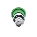 Schneider Electric Harmony XB4 Series Green Momentary Push Button Head, 22 mm Cutout, Metal, IP69K, IP66 ZB4BC3