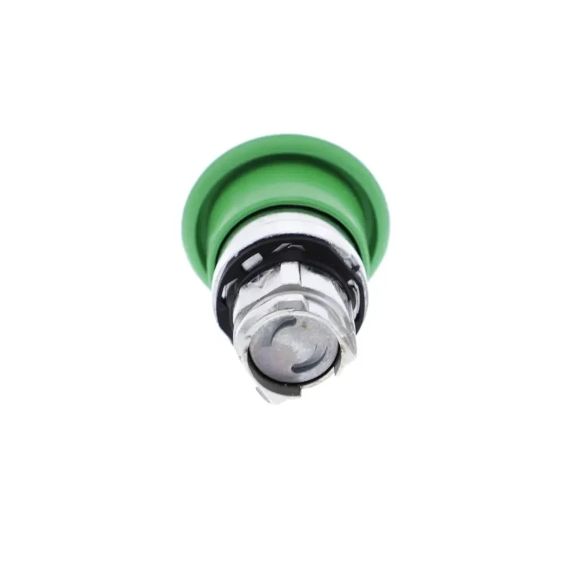 Schneider Electric Harmony XB4 Series Green Momentary Push Button Head, 22 mm Cutout, Metal, IP69K, IP66 ZB4BC3