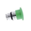 Schneider Electric Harmony XB4 Series Green Momentary Push Button Head, 22 mm Cutout, Metal, IP69K, IP66 ZB4BC3