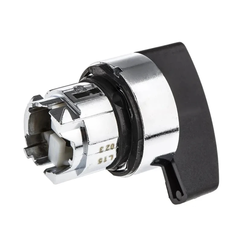 Schneider Electric Harmony Series 2 Position Selector Switch Head, 22 mm Cutout, Black Handle, IP69 IP67 IP66 ZB4BJ2