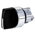 Schneider Electric Harmony Series 2 Position Selector Switch Head, 22 mm Cutout, Black Handle, IP69 IP67 IP66 ZB4BD4