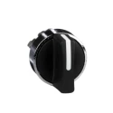 Schneider Electric Harmony Series 2 Position Selector Switch Head 22 mm Cutout Black Handle IP67 IP69K ZB4BD2