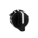 Schneider Electric Harmony Series 2 Position Selector Switch Head 22 mm Cutout Black Handle IP67 IP69K ZB4BD2
