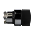 Schneider Electric Harmony Series 2 Position Selector Switch Head 22 mm Cutout Black Handle IP67 IP69K ZB4BD2