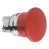 Schneider Electric Harmony XB4 Series Red Momentary Push Button Head 22 mm Cutout Diameter Metal Button IP69K IP66 ZB4BC4
