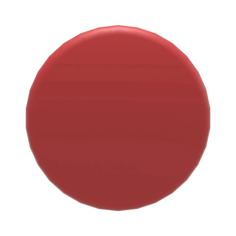 Schneider Electric Harmony XB4 Series Red Momentary Push Button Head 22 mm Cutout Diameter Metal Button IP69K IP66 ZB4BC4