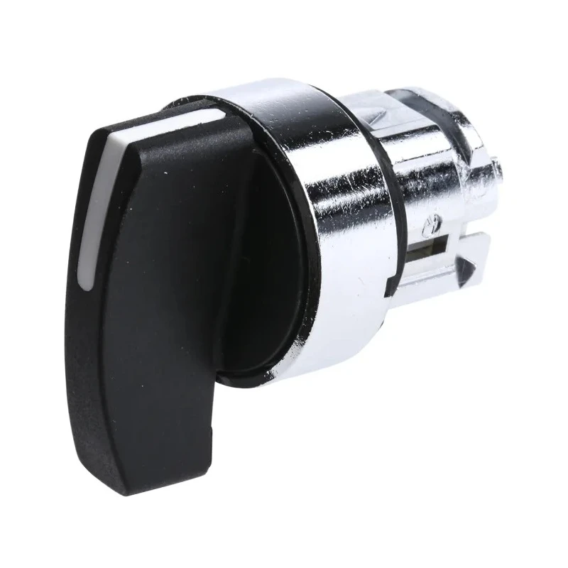 Schneider Electric Harmony Series 3 Position Selector Switch Head 22 mm Cutout Black Handle IP67 IP66 IP69 ZB4BJ5