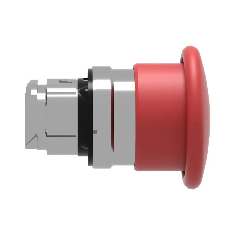 Schneider Electric Harmony XB4 Series Red Momentary Push Button Head 22 mm Cutout Diameter Metal Button IP69K IP66 ZB4BC4