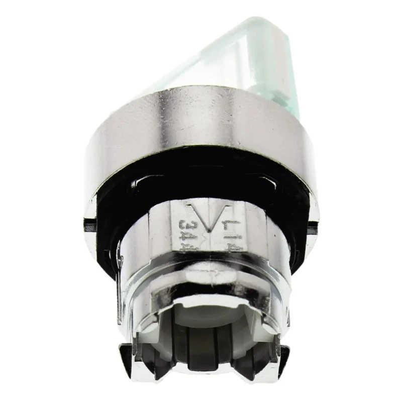 Schneider Electric Harmony Series 2 Position Illuminated Selector Switch Head 22 mm Cutout White Handle IP67 IP66 ZB4BK1213
